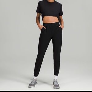 Adapted state high-rise jogger